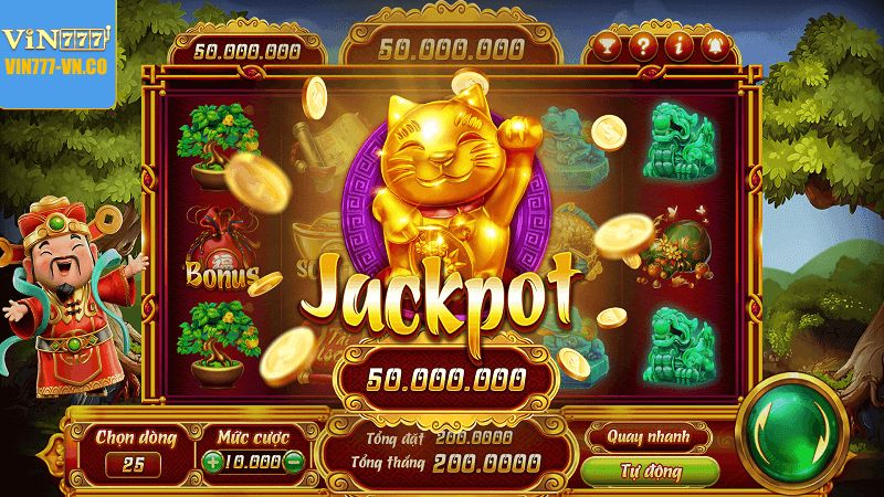 Nổ Hũ Mèo Chiêu Tài – Rủng Rỉnh Tiền Thưởng Tại Vin777 2 Nổ hũ Mèo Chiêu Tài thu hút thành viên