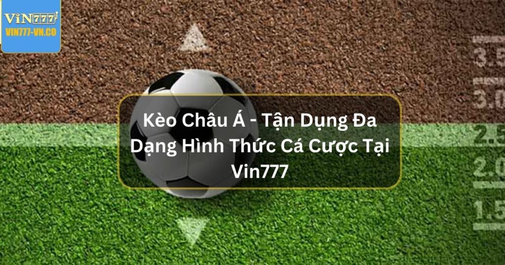 Kèo Châu Á - Tận Dụng Đa Dạng Các Hình Thức Cược Tại Vin777 1 Kèo châu á